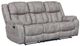 Albany Industries Lux Pewter Manual Reclining Sofa-0