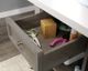 Sauder® Craft Pro Series® Mystic Oak® Work Table with White Top -1