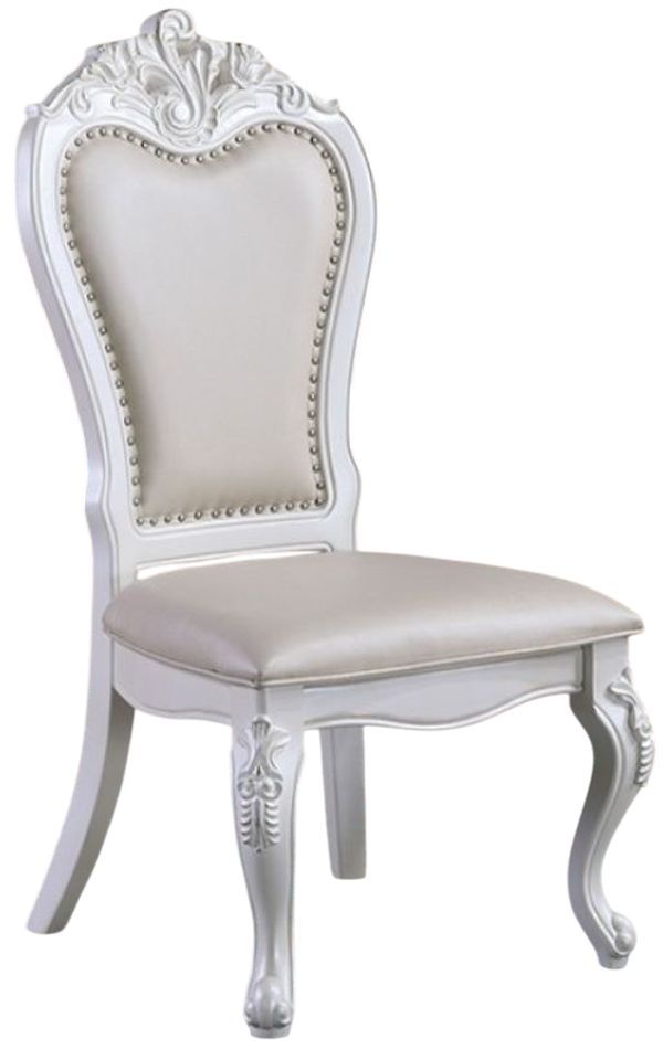 Furniture of America® Manzanita White Side Chair-0