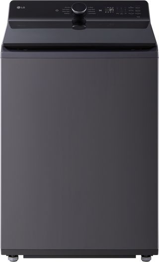LG 5.3 Cu. Ft. Matte Black Agitator Top Load Washer with EasyUnload™ & AI Sensing