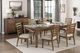 Mazin Furniture Tigard Beige/Cherry Dining Side Chair-4