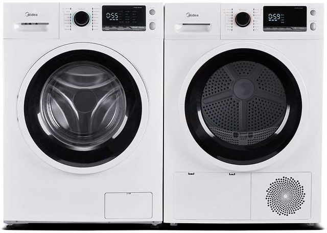 Midea® 24" White Compact Front Load Washer -3
