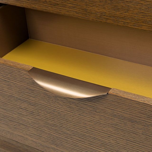 Michael Amini® Portrait Sienna Brown Dresser with LED Lights-3