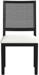 Elements International Bahama 5-Piece Black/White Dining Set-4