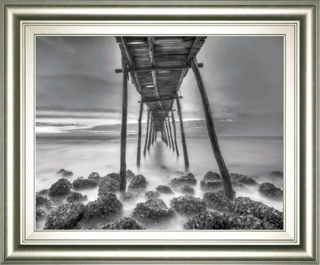 Classy Art Gray Beneath the Bamboo by Nhiem Hoang the Wall Art-0