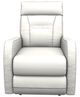 La-Z-Boy® Lennon Snow Power Rocking Recliner with Headrest and Lumbar-1