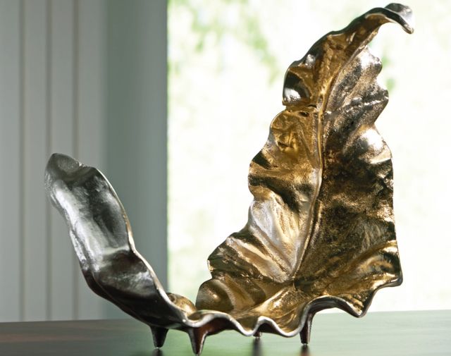 Signature Design by Ashley® Darinsen Gold/Silver Sculpture-3