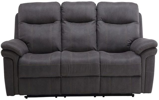 Parker House® Mason Charcoal Power Reclining Sofa with Power Headrest-2