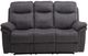 Parker House® Mason Charcoal Power Reclining Sofa with Power Headrest-2