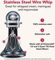KitchenAid® Stainless Steel Wire Whip for Tilt-Head Stand Mixers-5