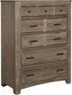 Vaughan-Bassett Cottage Too Saddle Grey Queen Bedroom Collection-3