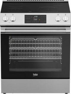 Beko 30" Stainless Steel Slide In Electric Range