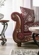 Furniture of America® Sassari Burgandy Loveseat-2