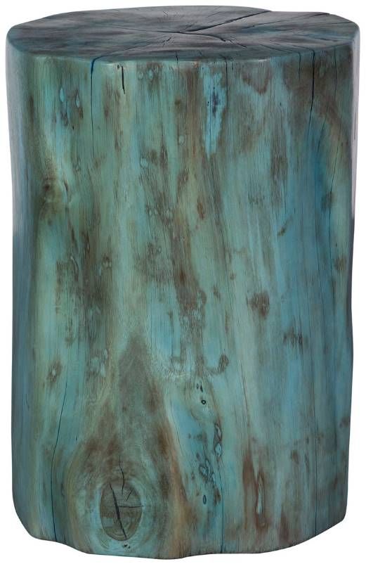 Uttermost® Habitat Blue Accent Stool-3