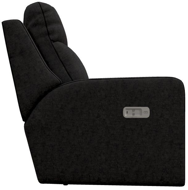 La-Z-Boy® Emmons Mink Power Reclining Loveseat with Console and Headrest-2