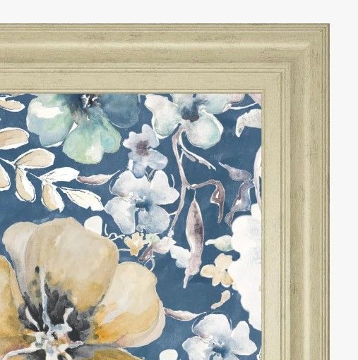 Classy Art Indigo Beautiful I by Patricia Pinto Wall Art-1