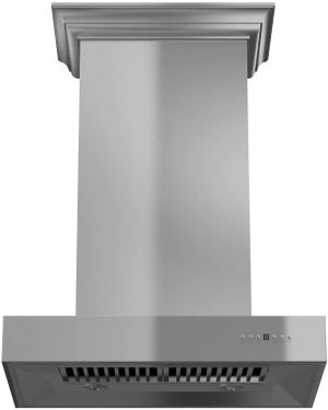 front view of the ZLINE 30" Stainless Steel Wall Mounted Range Hood