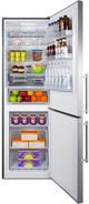 Summit® 10.6 Cu. Ft. Stainless Steel Counter Depth Bottom Freezer Refrigerator -3