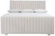 Bernhardt Silhouette White Queen Upholstered Panel Bed-2