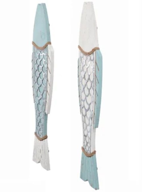 Stylecraft 2-Piece Perch Green/Silver/White Wall Art Set-2