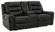 Signature Design by Ashley® Warlin 2-Piece Black Living Room Set-2
