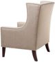 Olliix by Madison Park Taupe Barton Wing Chair-1