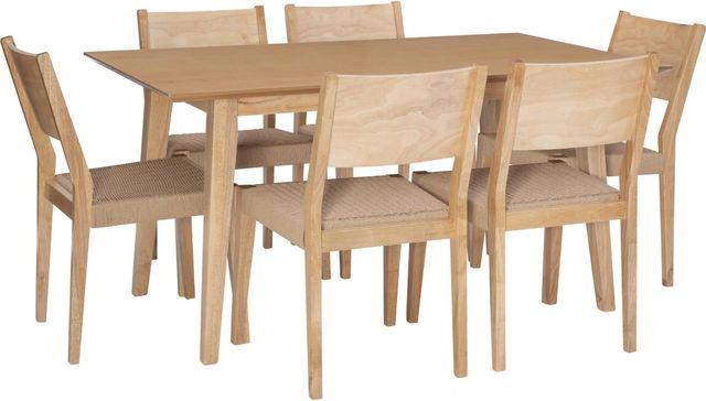 Powell® Cosgrove 7-Piece Natural Dining Set-0