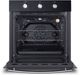 Summit® 24" Black Single Gas Wall Oven -2