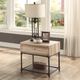ACME Furniture Brantley II Oak End Table with Sandy Black Base-3