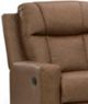 Benchcraft® Mackmenville Caramel Manual Reclining Sofa-4