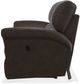 La-Z-Boy® Reese La-Z Time® Leather Dark Brown Full Reclining Sofa-3