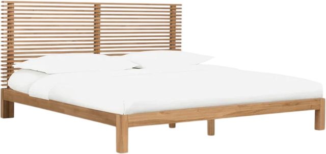 Modus Furniture Tanner Flaxen Queen Panel Bed-0