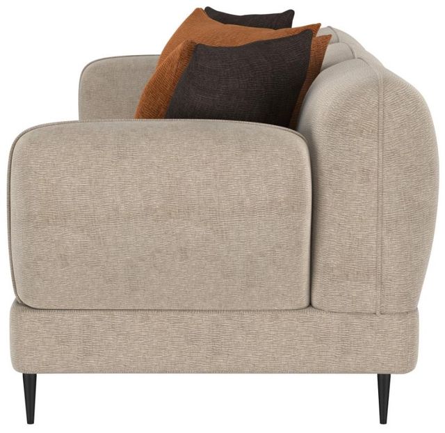 Coaster® Jade Latte Upholstered Sculpted Track Arm Sofa-3
