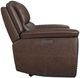 Flexsteel® Beau Dark Sable Brown Power Reclining Loveseat with Power Headrests-3