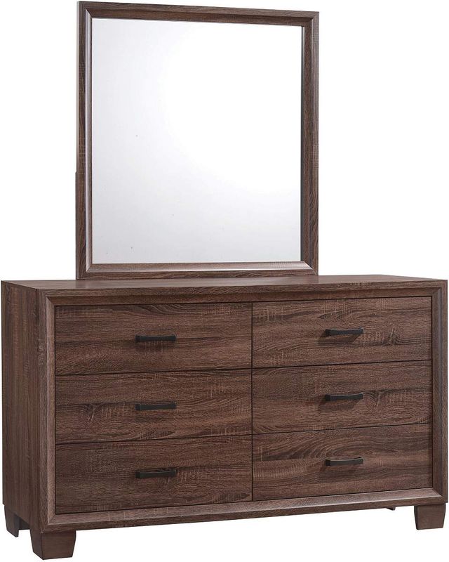 Coaster® Brandon 5-Piece Medium Warm Brown Full Bedroom Set-2
