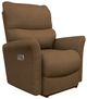 La-Z-Boy® Rowan Nutmeg Power Rocking Recliner with Headrest and Lumbar-0