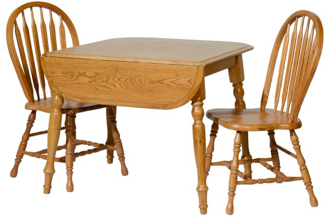 TEI Country Burnished Walnut Side Chair-3