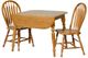 TEI Country Burnished Walnut Side Chair-3