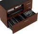 BDI Sequel® 6017 Multifunction Cabinet-Chocolate Stained Walnut-3