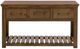 International Furniture Direct Walnut Reddish Brown 54" Sofa Table-3