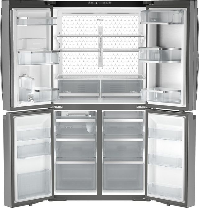 GE Profile™ 36 in. 28.0 Cu. Ft. Fingerprint Resistant Stainless Steel French Door Refrigerator -2