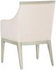 Hooker® Furniture Modern Mood Cottony Cotton/Diamond Upholstered Dining Arm Chair-3