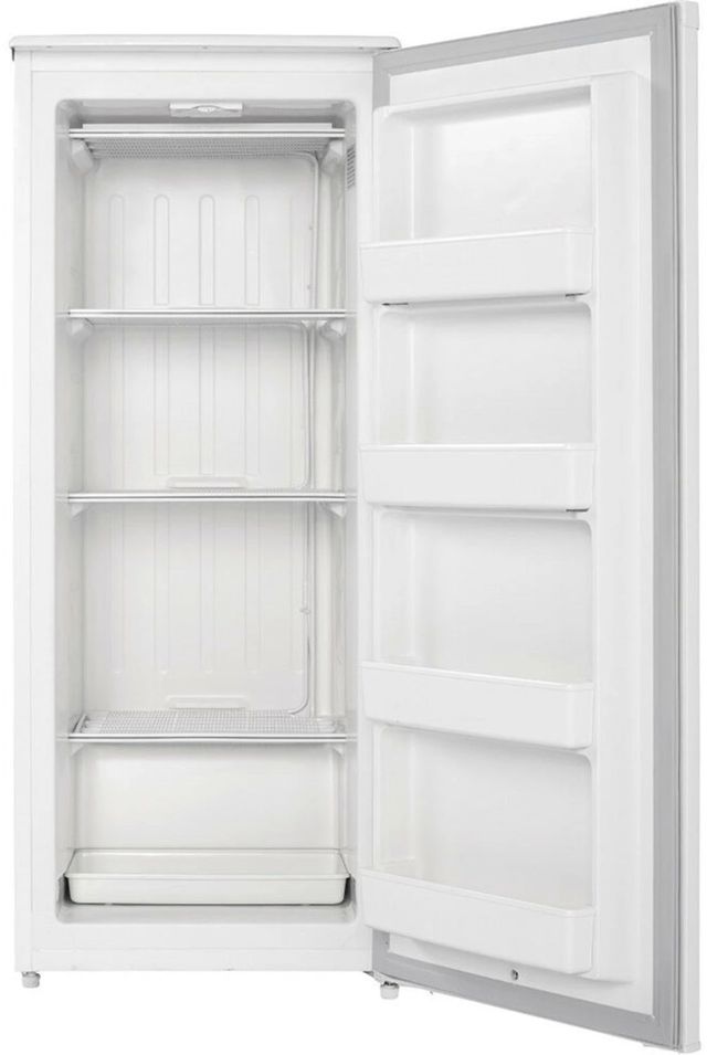 Danby® Designer 24" 8.5 Cu. Ft. White Upright Freezer-1