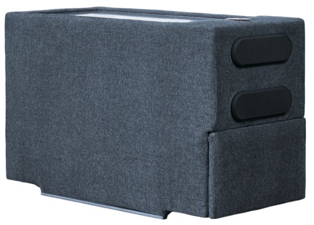 Signature Design by Ashley® Modmax 4-Piece Ink Left-Arm Facing Sectional with Chaise and Audio Console-2
