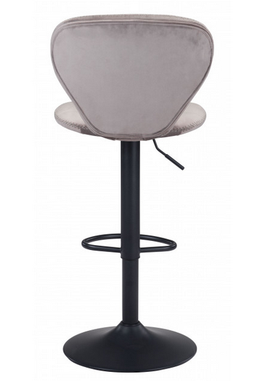 Zuo® Modern Salem Gray Bar Chair-1