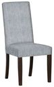 Fairfield® Parsons Denim/Tobacco Side Chair-0