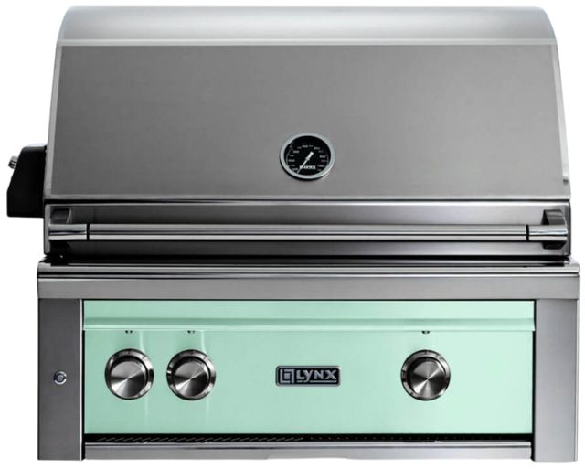 LYNX® Professional 2-Burner Surf Built-In Liquid Propane Grill with 1 Trident Infrared Burner, 1 Ceramic Burner and Rotisserie-0