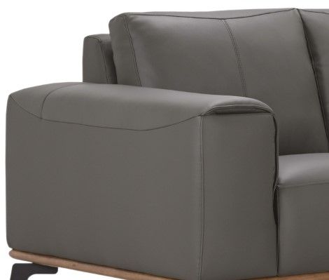 Porter International Designs Pietro 2-Piece Gray Sectional-1