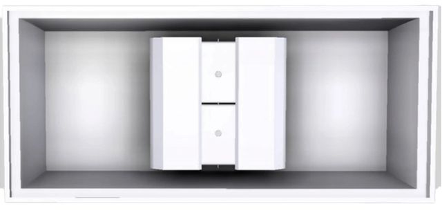 Vent-A-Hood® Designer Series 66" White Island Range Hood-2