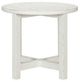 Liberty Furniture Backroads 3-Piece Parchment Brown Round Table Set with Weathered White Base-5